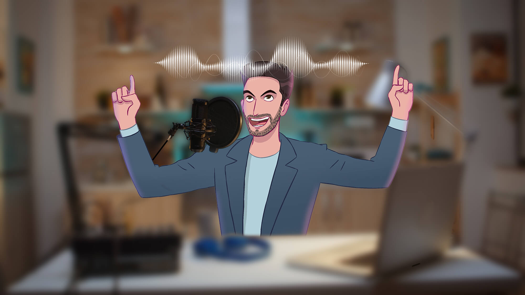illustration demo audio juriste